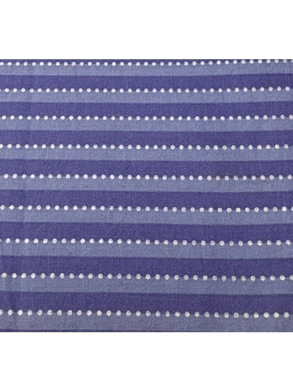 Lakehouse Tiny Ticking Fabric Purple Striped Cotton 22x18" Sewing Quilting Craft